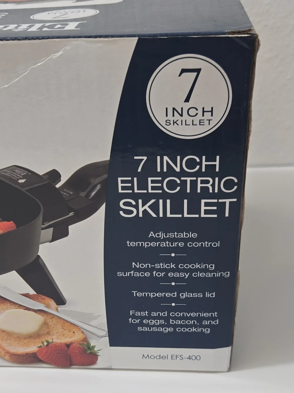 7-Inch Electric Skillet - Black